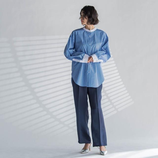 ラエフ（la．f．．．）/サテンストレートパンツの通販はau PAY