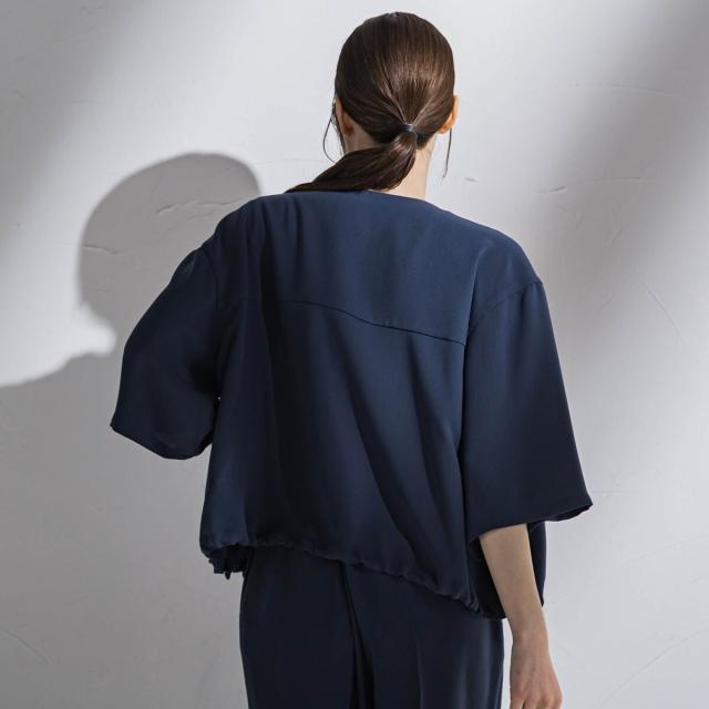 ラエフ（la．f．．．）/【旅楽シリーズ】”シワレス”ジップアップブルゾン≪洗濯機で洗える≫