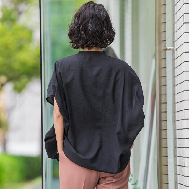 ラエフ（la．f．．．）/【biyori】”さらり、ふわり”自然体でいられる上品ブラウス《手洗い可能》