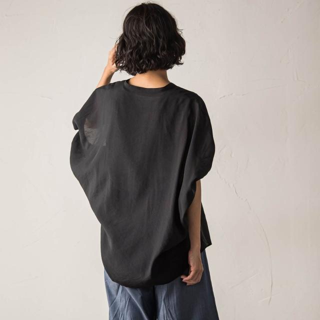 ラエフ（la．f．．．）/【biyori】”さらり、ふわり”自然体でいられる上品ブラウス《手洗い可能》