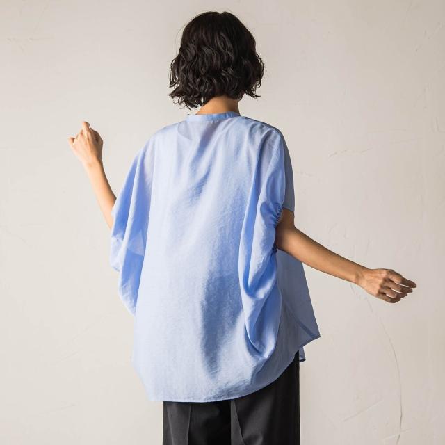 ラエフ（la．f．．．）/【biyori】”さらり、ふわり”自然体でいられる上品ブラウス《手洗い可能》