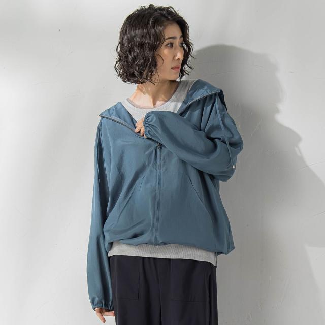 ラエフ（la．f．．．）/梅雨時期も安心、撥水パーカー≪洗濯機で洗える