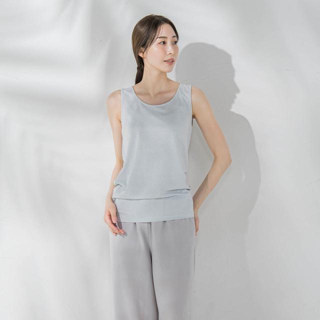 ラエフ（la．f．．．）/ソフトラメタンクトップ≪洗濯機で洗える