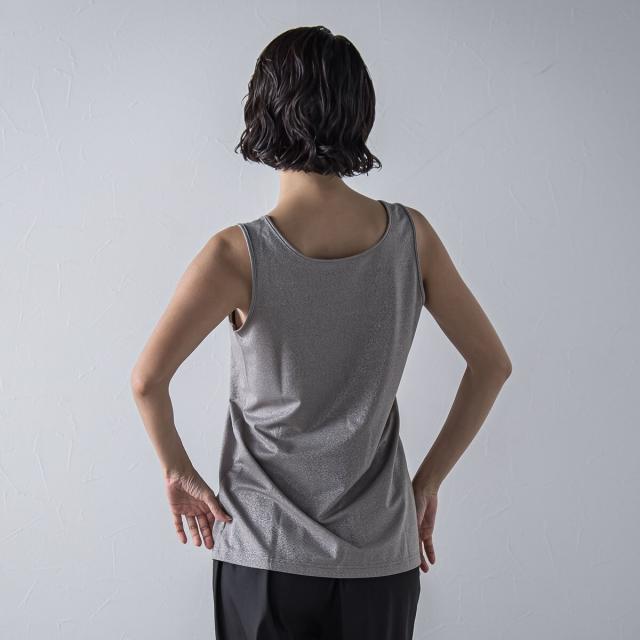 ラエフ（la．f．．．）/ソフトラメタンクトップ≪洗濯機で洗える