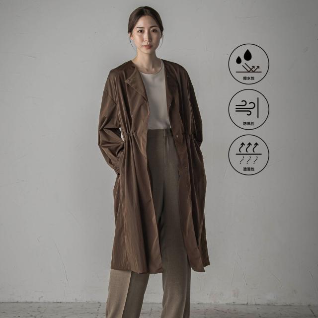 ラエフ（la．f．．．）/ドロストロングコート≪洗濯機で洗える≫