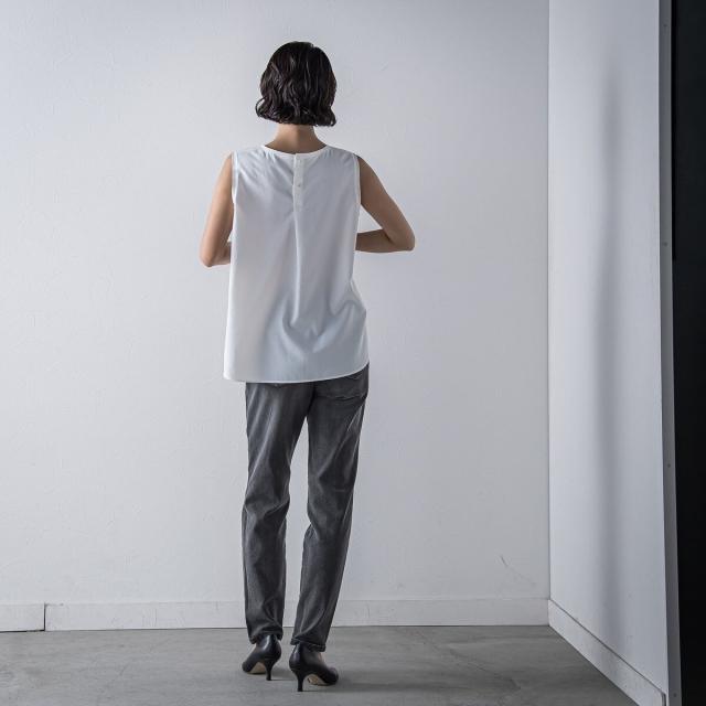 ラエフ（la．f．．．）/【biyori】”驚くほど伸びる”シャツタンクトップ