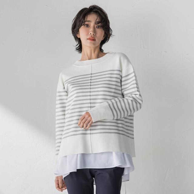 ラエフ（la．f．．．）/”マシュマロタッチ”トーンアップニット