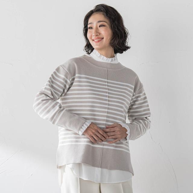 ラエフ（la．f．．．）/”マシュマロタッチ”トーンアップニット