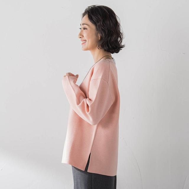 ラエフ（la．f．．．）/”マシュマロタッチ”トーンアップニット