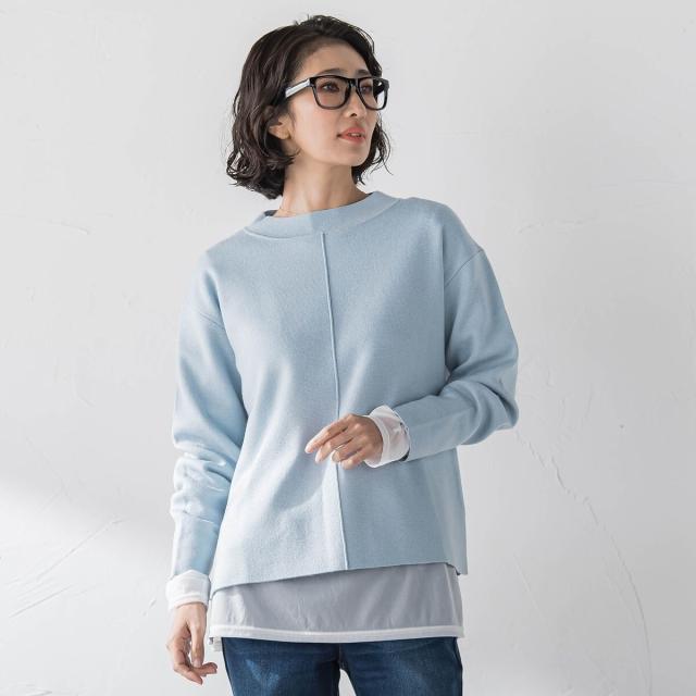 ラエフ（la．f．．．）/”マシュマロタッチ”トーンアップニット