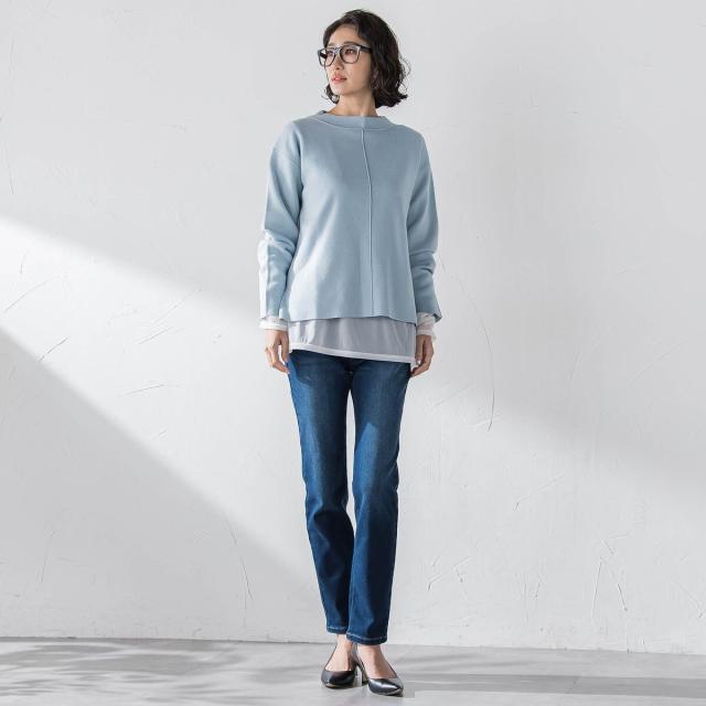 ラエフ（la．f．．．）/”マシュマロタッチ”トーンアップニット