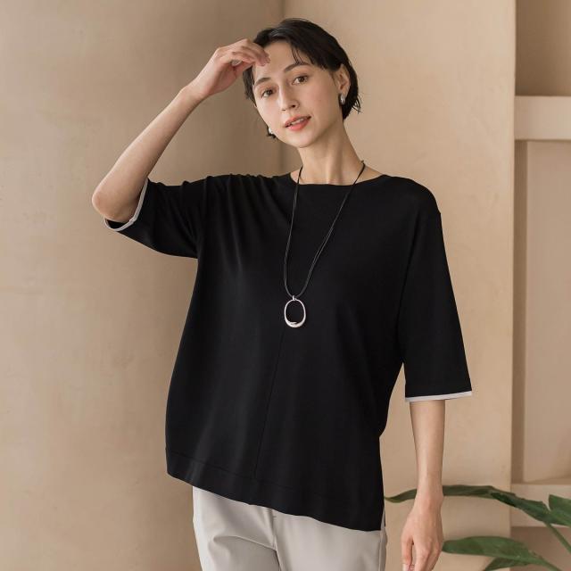 ラエフ（la．f．．．）/【新色追加】Tシャツニット_2