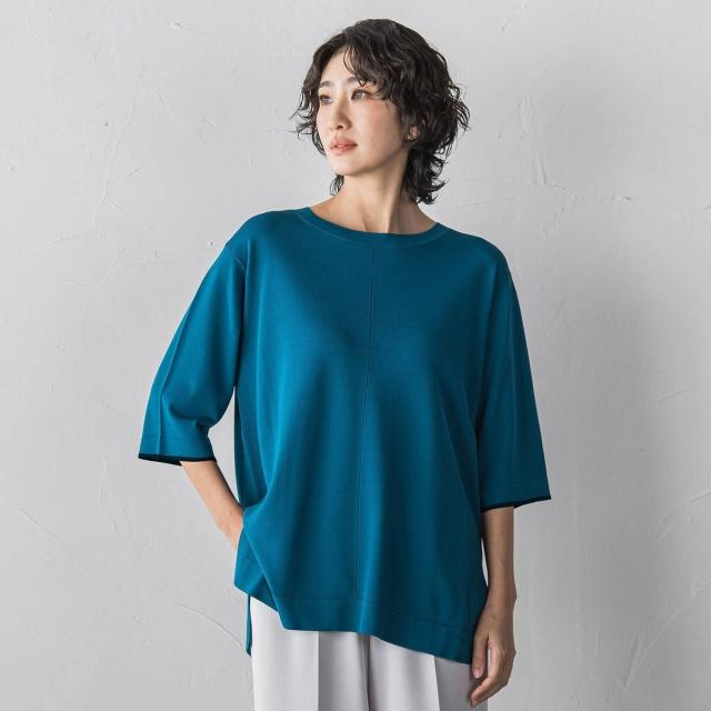 ラエフ（la．f．．．）/【新色追加】Tシャツニット