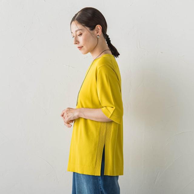ラエフ（la．f．．．）/【新色追加】Tシャツニット_5