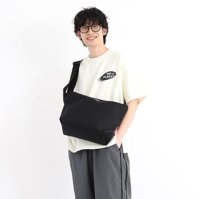 マンハッタンポーテージ（Manhattan Portage）/Cobble Hill Nylon Messenger Bag (M) No Flap