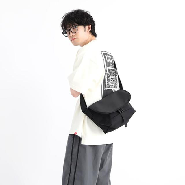 マンハッタンポーテージ（Manhattan Portage）/Nylon Messenger Bag JR Flap Zipper Pocket Dulonの通販は