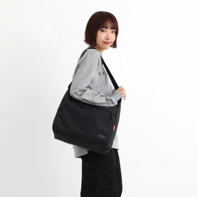 マンハッタンポーテージ（Manhattan Portage）/Bed−Stuy Shoulder Bag (LG) Nylon Tussah Quill