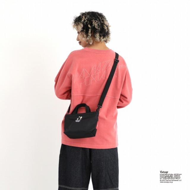 マンハッタンポーテージ（Manhattan Portage）/Micro Portage Tote Flight Nylon PEANUTS25
