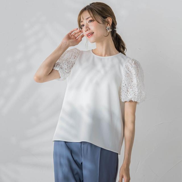 ケティ（ketty）/カットフラワードッキングトップス≪手洗い可能≫の通販は 5,267円