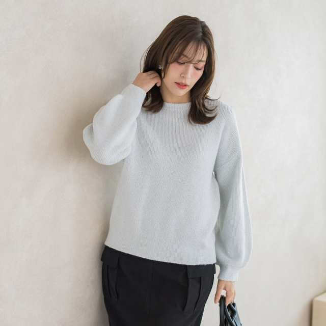 ケティ（ketty）/5G天竺フィルムクルーネックニットプルオーバー≪手洗い可能≫の通販は