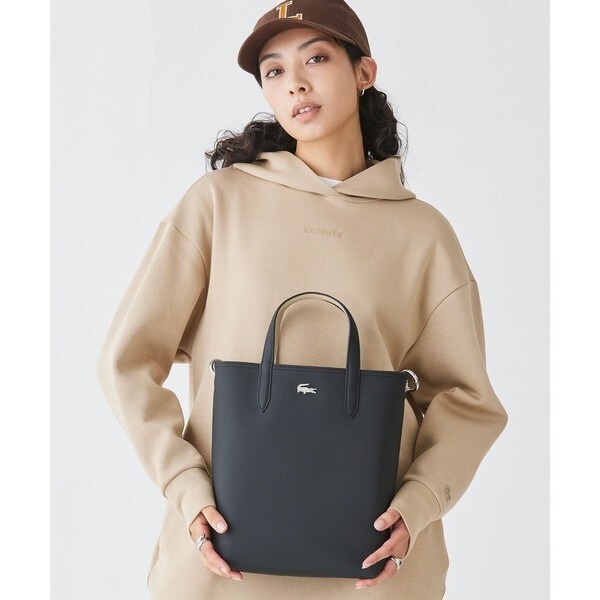 Ｋ様用　LACOSTE ブラウン色　トートバック　新品未使用 ラコステ（LACOSTE）/ANNAリバーシブル縦型トート