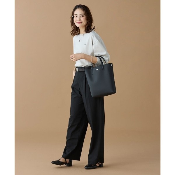ラコステ（LACOSTE）/ANNAリバーシブル縦型 トートバッグ / 2WAY_6