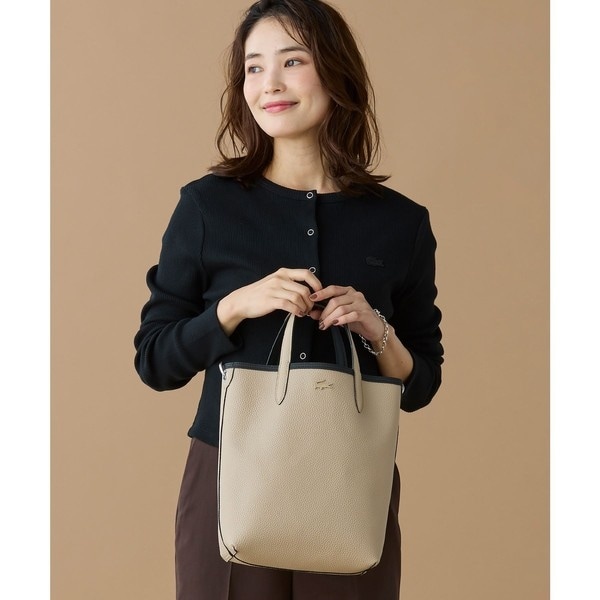 ラコステ（LACOSTE）/ANNAリバーシブル縦型 トートバッグ / 2WAY_7