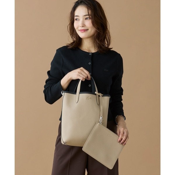 ラコステ（LACOSTE）/ANNAリバーシブル縦型 トートバッグ / 2WAY_8
