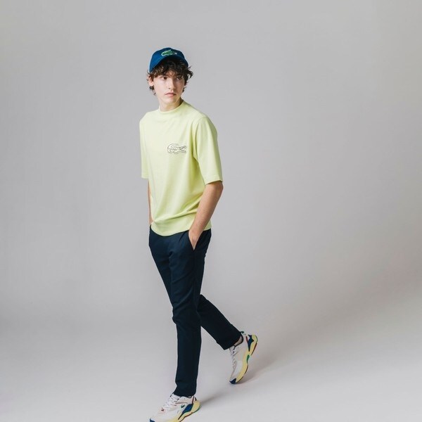 ラコステ（LACOSTE）/オーバーサイズクロックエンブレム 半袖スウェット_2