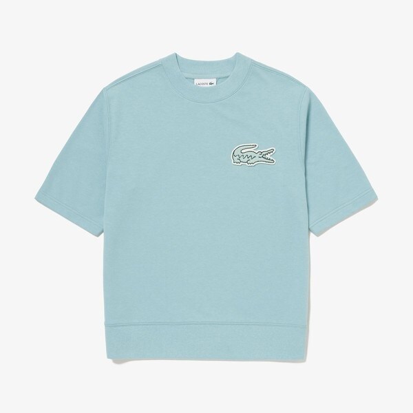 ラコステ（LACOSTE）/オーバーサイズクロックエンブレム 半袖スウェット_3