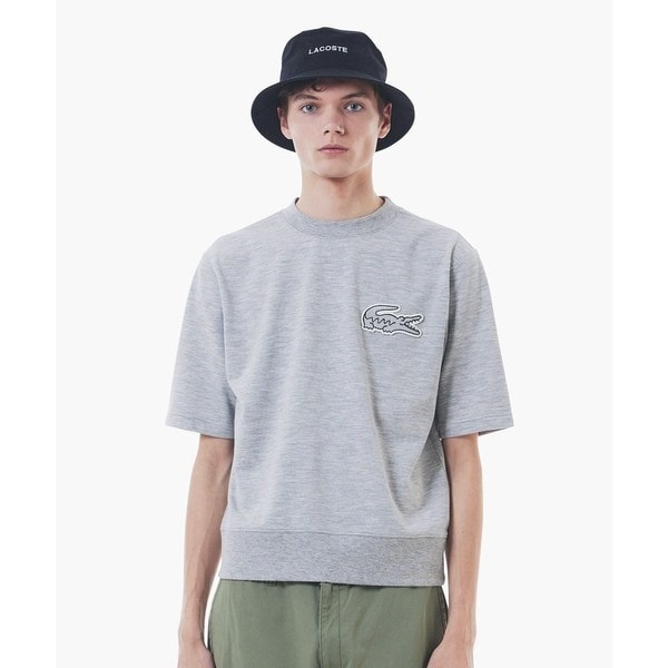 ラコステ（LACOSTE）/オーバーサイズクロックエンブレムスウェットTシャツ トレーナー
