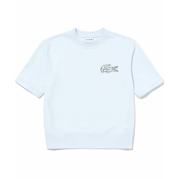 ラコステ（LACOSTE）/オーバーサイズクロックエンブレム 半袖スウェット_1