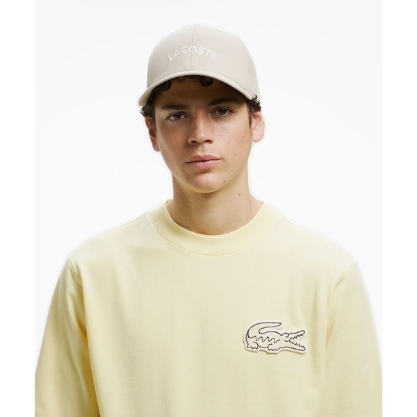 ラコステ（LACOSTE）/オーバーサイズクロックエンブレム 半袖スウェット_5