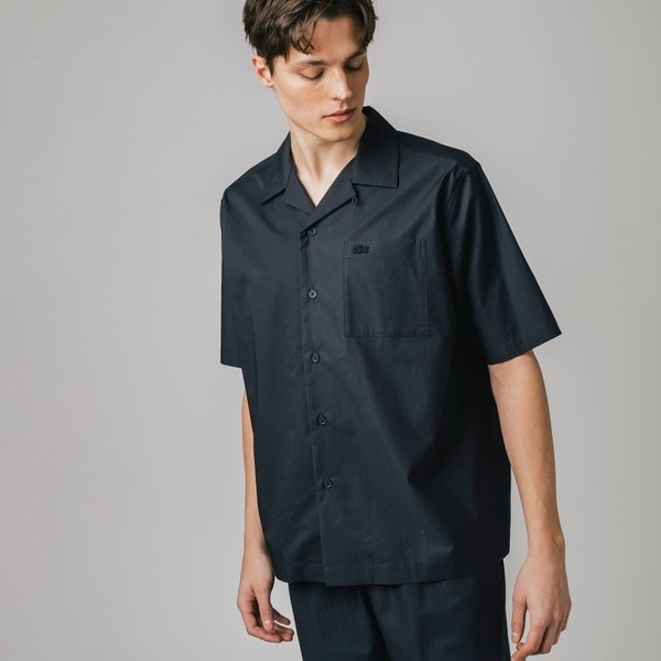 ラコステ（LACOSTE）/コットンバックサテンオープンカラーシャツ_2