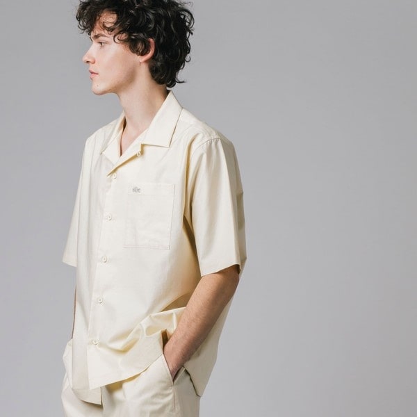 ラコステ（LACOSTE）/コットンバックサテンオープンカラーシャツ_3