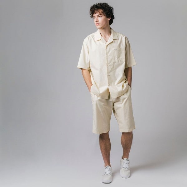 ラコステ（LACOSTE）/コットンバックサテンオープンカラーシャツ_9