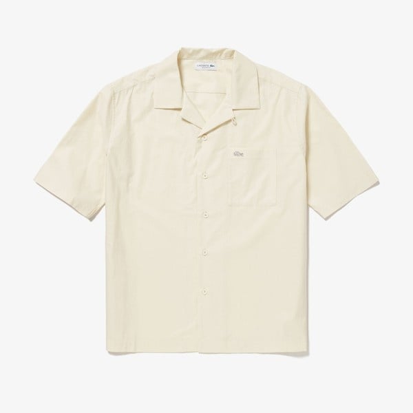ラコステ（LACOSTE）/コットンバックサテンオープンカラーシャツ_10