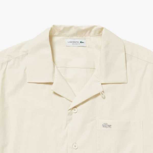 ラコステ（LACOSTE）/コットンバックサテンオープンカラーシャツ_11
