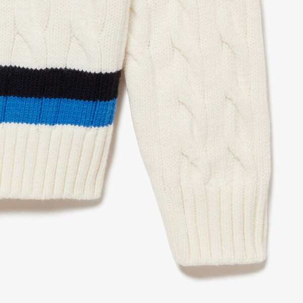 ラコステ（LACOSTE）/レスポンシブウールブレンドチルデンニット