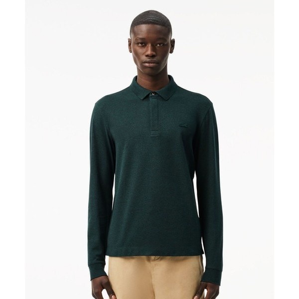 LACOSTE タイムラインクロック長袖ポロシャツ タイムラインクロック長袖ポロシャツ PH5723 - ラコステ