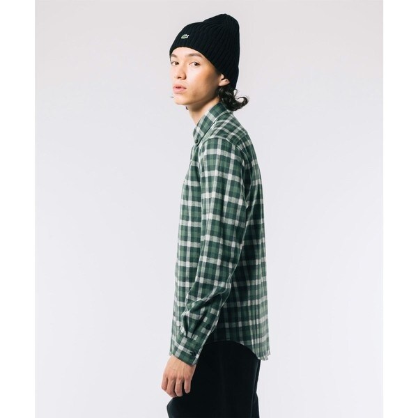 ラコステ（LACOSTE）/チェックジャージシャツ_17