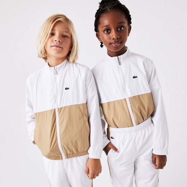 ラコステ/カラーブロッキングKIDSウィンドブレイカーの通販はau PAY