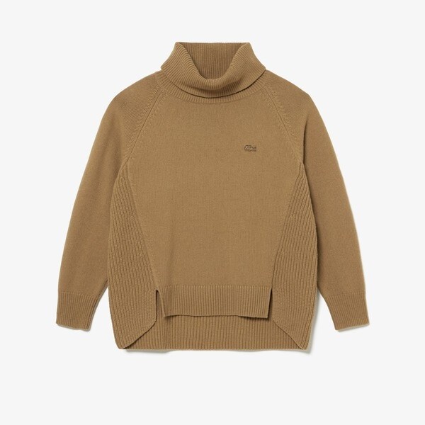ラコステ（LACOSTE）/ミドルゲージタートルネックニットセーターの通販