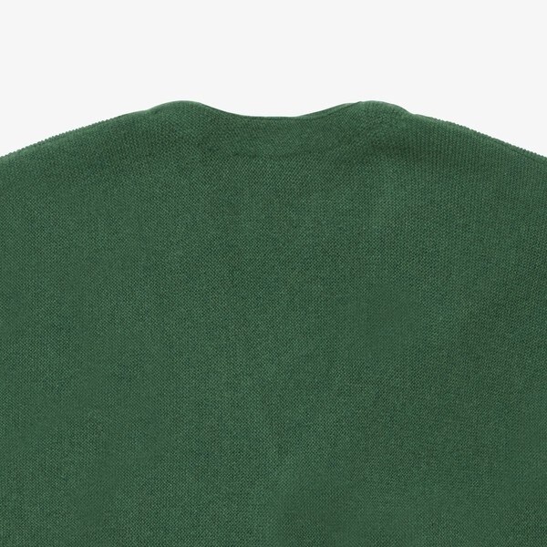 ラコステ（LACOSTE）/ガーター編みVネックカーディガン