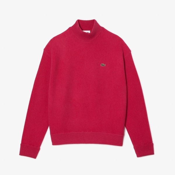 ラコステ（LACOSTE）/配色シームエッセンシャルハイネックニットセーター