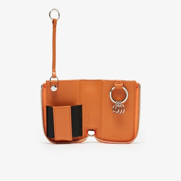 ラコステ　キーケース WITH A CROCO2 キーホ ルダーコインケース NH1370KP - ラコステ