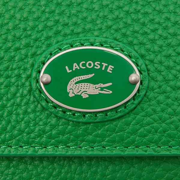 ラコステ（LACOSTE）/オリジンクロコ グレインレザーフラップウォレット