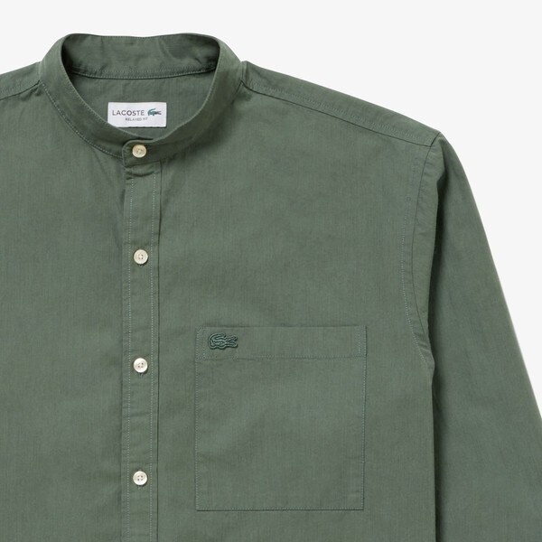 ラコステ（LACOSTE）/オーバーサイズ スタンドカラーシャツの通販はau