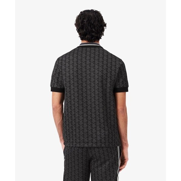 ラコステ（LACOSTE）/モノグラムジャカード半袖ポロシャツの通販