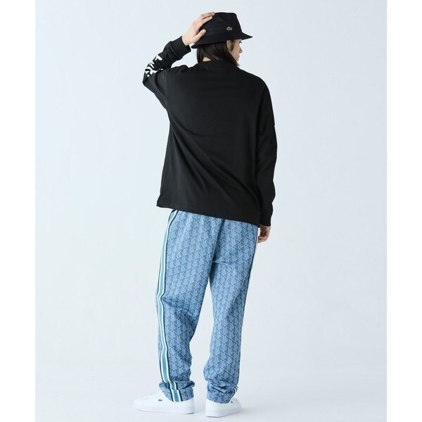 ラコステ（LACOSTE）/サイドテーピングモノグラムジャカードトラック